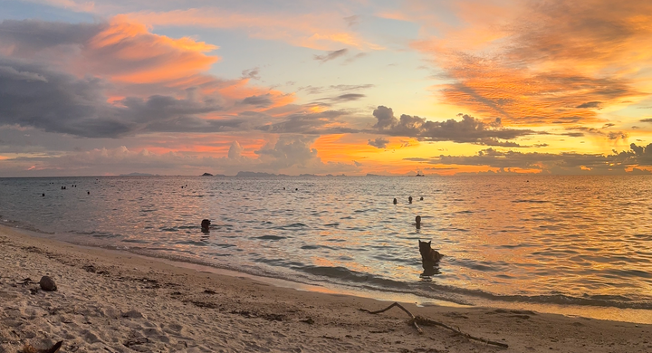 Caution and Desire: A Risky Encounter on a Nude Beach